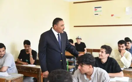 امتحانات الثانوية العامة في مطروح.. المحافظ يؤكد على ضرورة توفير جميع سبل الراحة للطلاب