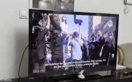 قراصنة إسرائيليون يتسللون إلى التلفزيون الإيراني ويدعون للاحتجاجات