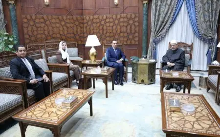 شيخ الأزهر والبابا تواضروس الثاني يستقبلان رئيس شركة تنمية الريف المصري الجديد