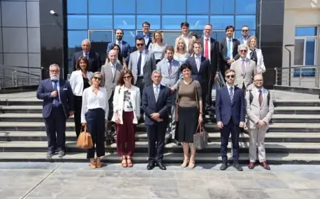 زيارة وفد أوروبي لوكالة الفضاء المصرية لبحث سبل التعاون المشترك