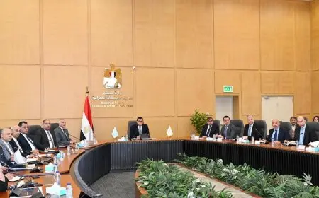 وزير الإسكان يناقش تقدم مشروع منطقة الأعمال المركزية بالعاصمة الإدارية الجديدة