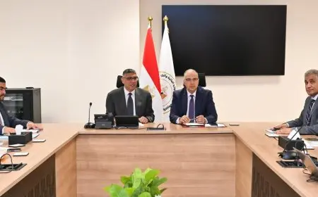 وزير الري يناقش مع محافظ الجيزة سبل التعاون بين وزارة الموارد المائية والري ومحافظة الجيزة