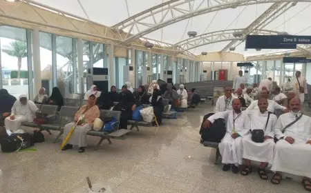 التضامن الاجتماعي: آخر مجموعات حجاج الجمعيات الأهلية تعود من الأراضي المقدسة غدًا الأربعاء