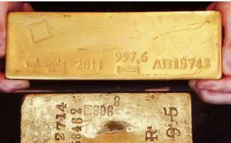 خسائر فادحة لأسعار الذهب في البورصة العالمية والسوق المصري