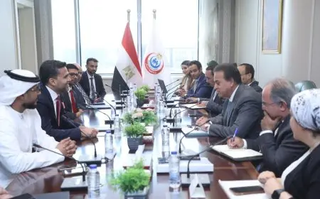 عبد الغفار يستعرض فرص الاستثمار في القطاع الصحي وتوطين الصناعات الطبية في مصر