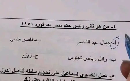 ظهور زيزو وناصر منسي في أسئلة امتحان التاريخ للثانوية العامة؟.. تعليم يوضح التفاصيل