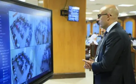 التعليم: انضباط كامل في لجان الامتحانات اليوم تحت إشراف الوزير