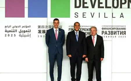 رئيس الوزراء يحضر الجلسة الافتتاحية لمؤتمر الأمم المتحدة الرابع لتمويل التنمية