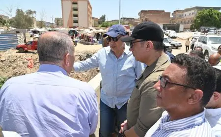 وزير الري يقوم بجولة تفقدية لحالة الري ومحطات الرفع والمنشآت المائية في محافظة الفيوم