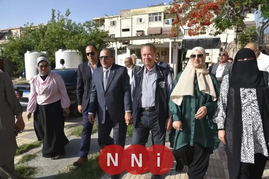 محافظ بورسعيد يتفقد دار تحسين الصحة للأطفال الأيتام