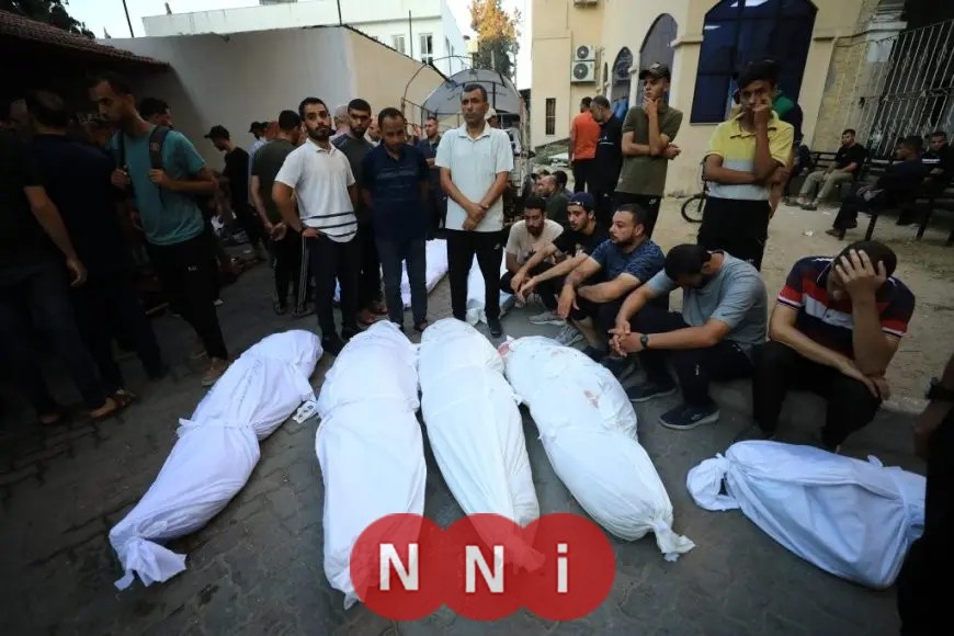 استشهاد 7 فلسطينيين نتيجة قصف الاحتلال لخيمة تأوي نازحين غرب خان يونس