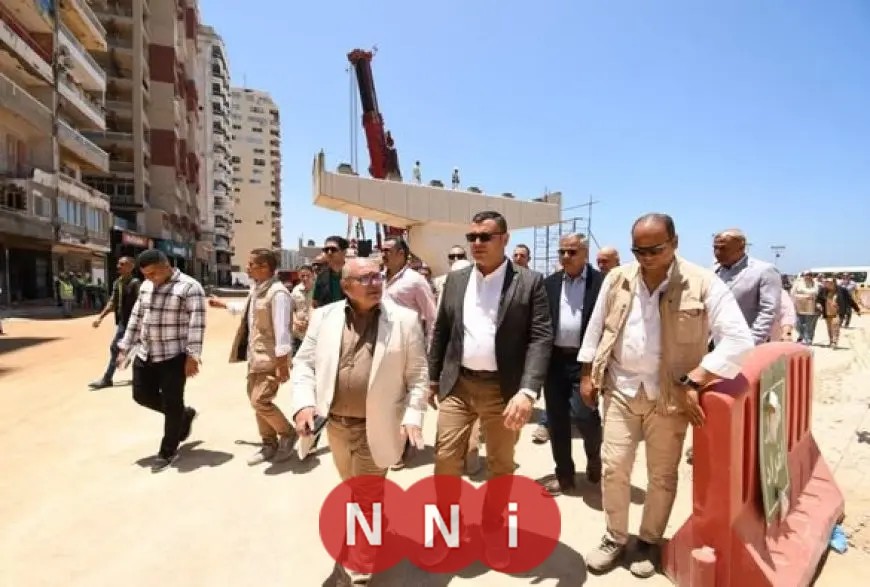 جولة ميدانية لوزير الإسكان ومحافظ الإسكندرية في مشروعات تطوير الكورنيش