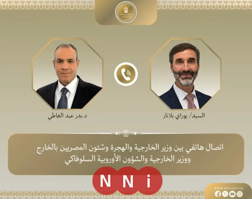 وزير الخارجية يثني على تطور العلاقات المصرية السلوفاكية