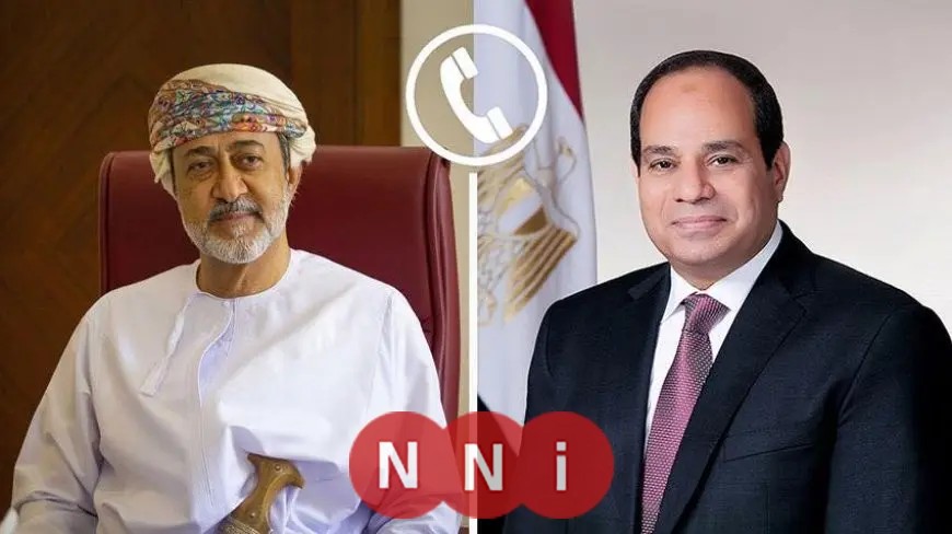 الرئيس السيسي وسلطان عمان يؤكدان أهمية العمل نحو تحقيق وقف إطلاق النار في غزة
