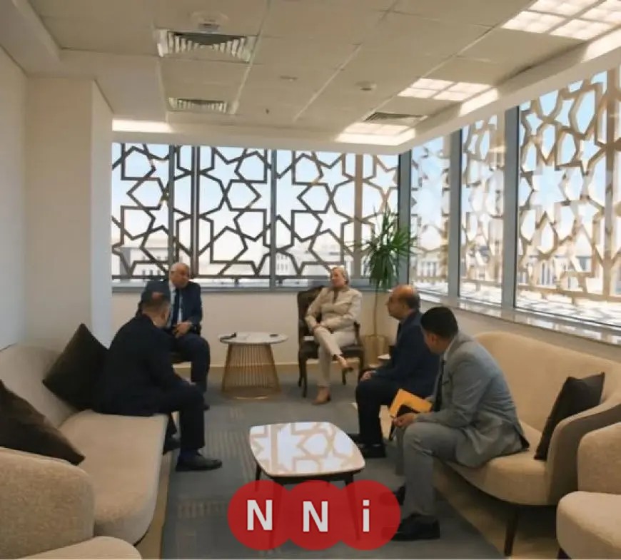 وزيرة البيئة تلتقي محافظ الوادي الجديد لمناقشة فرص الاستثمار في إعادة تدوير المخلفات الزراعية