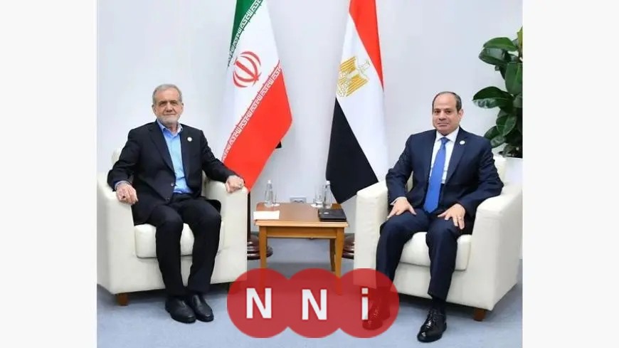 الرئيس الإيراني يشيد بمواقف مصر الحكيمة ودعمها لاستعادة الاستقرار في المنطقة