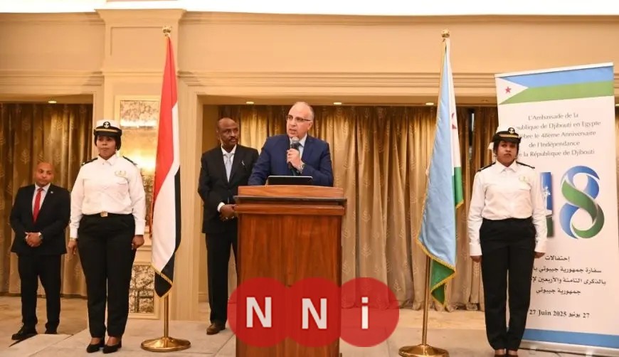 وزير الري يشارك في احتفالات الذكرى الثامنة والأربعين لاستقلال جمهورية جيبوتي