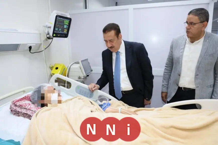 محافظ المنوفية يزور مصابي الحادث الإقليمي: “أنا في خدمتكم وتحت أمركم”