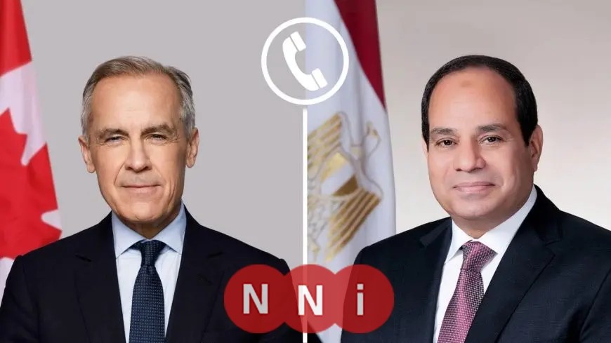الرئيس السيسي يبرز لرئيس الوزراء الكندي ضرورة الاستفادة من التهدئة الإقليمية لتحقيق اتفاق لوقف إطلاق النار في غزة