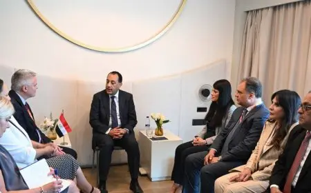 رئيس الوزراء يلتقي الأمين العام لمنظمة التعاون والتنمية الاقتصادية (OECD)