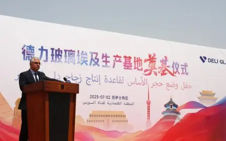 بمبلغ استثماري قدره 70 مليون دولار.. بدء مشروع جديد للمنتجات الزجاجية المنزلية في السخنة