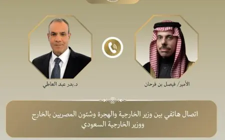وزير الخارجية المصري ونظيره السعودي يناقشان تنفيذ الخطة العربية الإسلامية لإعادة إعمار غزة