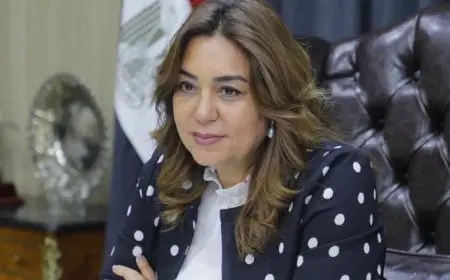 وزيرة التنمية المحلية تتابع مع محافظي المنوفية والجيزة تطورات حادث الطريق الإقليمي