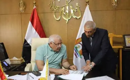 محافظ الوادي الجديد يقر تنسيق القبول بالمدارس الفنية للعام الدراسي المقبل