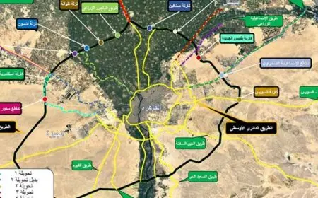 تحويلات مرورية جديدة على الطريق الإقليمي في 4 محافظات اعتبارًا من السادسة صباحًا