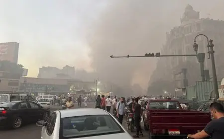 تنظيم الاتصالات: إعادة الخدمة المتأثرة بحريق سنترال رمسيس وتعويض المتضررين