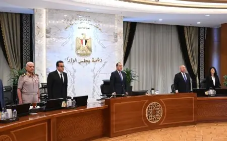 مجلس الوزراء يخصص دقيقة صمت honoring أرواح شهداء “الدائري الإقليمي” و”سنترال رمسيس”