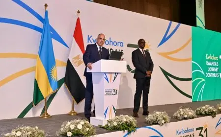 وزير الري يشارك في الاحتفال بذكرى عيد التحرير الوطني لجمهورية رواندا