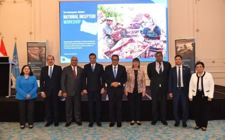 وزير الصحة ووزير الزراعة يشاركان في ورشة عمل مبادرة «التقارب» لتعزيز تكامل السياسات الصحية والغذائية والمناخية