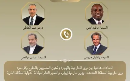 وزير الخارجية يستمر في جهوده الدبلوماسية للحد من التوتر بين إيران وإسرائيل