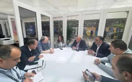 وزيرة التنمية المحلية تستعرض مجالات التعاون المشترك مع شركة «إزري» العالمية