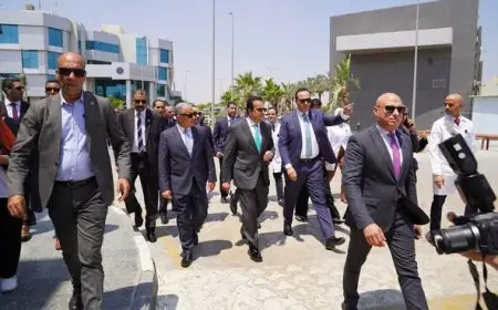 وزير الصحة ورئيس هيئة الرعاية الصحية يفتتحان مركز المحاكاة والتدريب بمعهد الإسماعيلية الفني الصحي