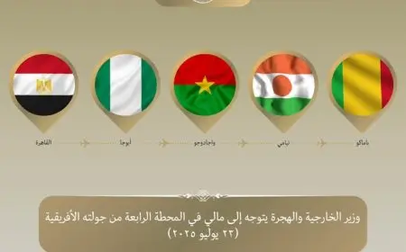 وزير الخارجية والهجرة يزور مالي في المحطة الرابعة لجولته في غرب إفريقيا