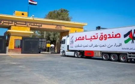 188 شاحنة مساعدات تصل غزة.. مساعي حثيثة لرفع مستوى المساعدات الإنسانية