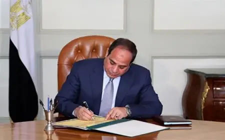 الرئيس السيسي يعزي في ضحايا حادث سقوط الطائرة الروسية