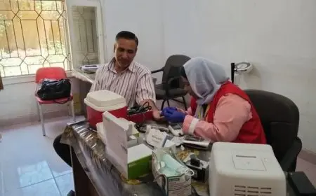 حملة “100 يوم صحة” تقدّم 15 مليون و128 ألف خدمة طبية مجانية في 10 أيام