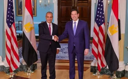 وزير الخارجية يؤكد لنظيره الأمريكي على أهمية وقف إطلاق النار في غزة