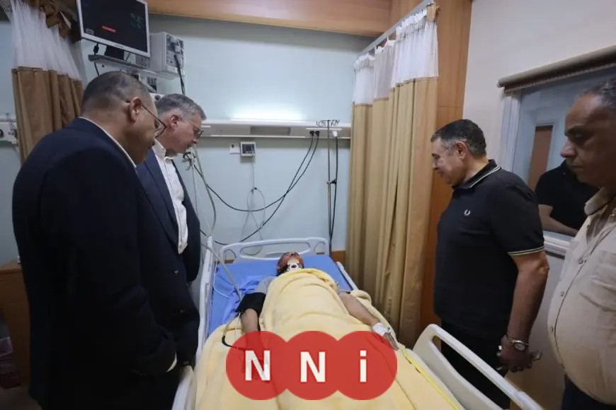 وزيرا البترول والعمل يزوران الناجين من حادث بارج خليج السويس ويقدمان الدعم لهم