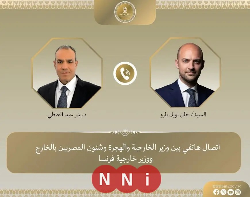 وزيرا خارجية مصر وفرنسا يجمعان على أهمية التزام إسرائيل وإيران بوقف إطلاق النار