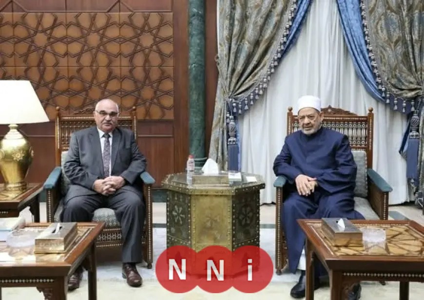 شيخ الأزهر يرحب برئيس هيئة قضايا الدولة ويهنئه على منصبه الجديد