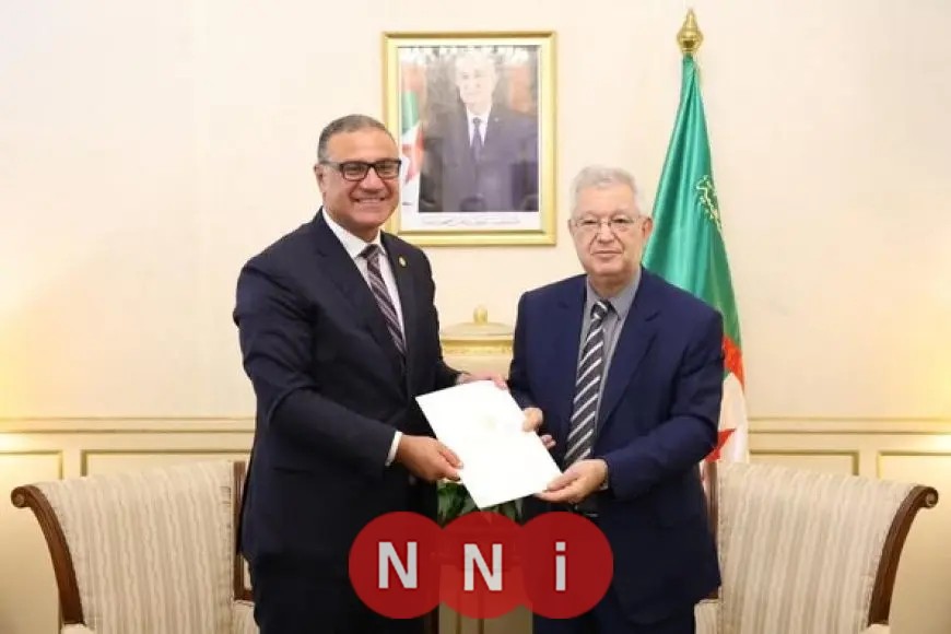 رئيس مجلس الأمة الجزائري يتطلع لتوطيد التعاون البرلماني مع مصر
