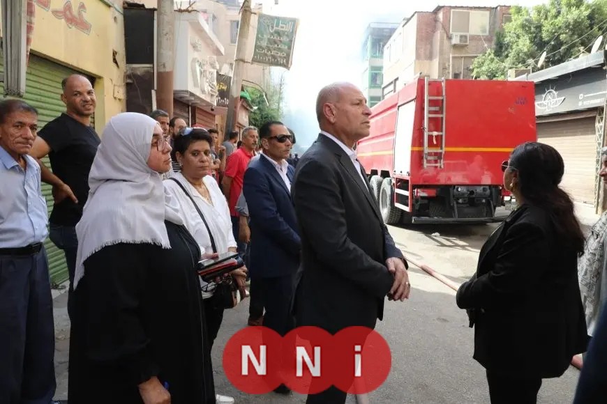 محافظ القاهرة: إنشاء لجنة هندسية لتقييم تأثير الحريق على عقار مصر الجديدة