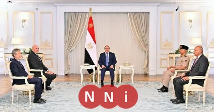 الرئيس السيسي يناقش مع وزير الدفاع الإيطالي جهود التوصل لوقف إطلاق النار في غزة
