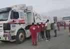الهلال الأحمر المصري يرسل 2300 طن من المساعدات الإغاثية إلى غزة عبر قافلة “زاد العزة”