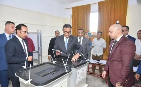 وزير التموين يُدلي بصوته في انتخابات مجلس الشيوخ 2025