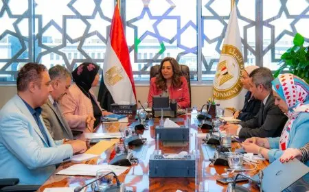 منال عوض تقدم عرضًا حول الموازنة العامة لوزارة البيئة وجهود صندوق حماية البيئة